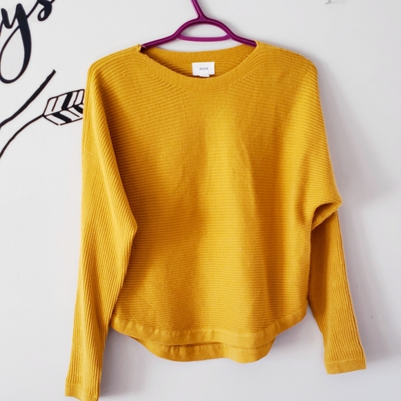 Rust Colored Scooped Sweater - Picture 1 of 4
